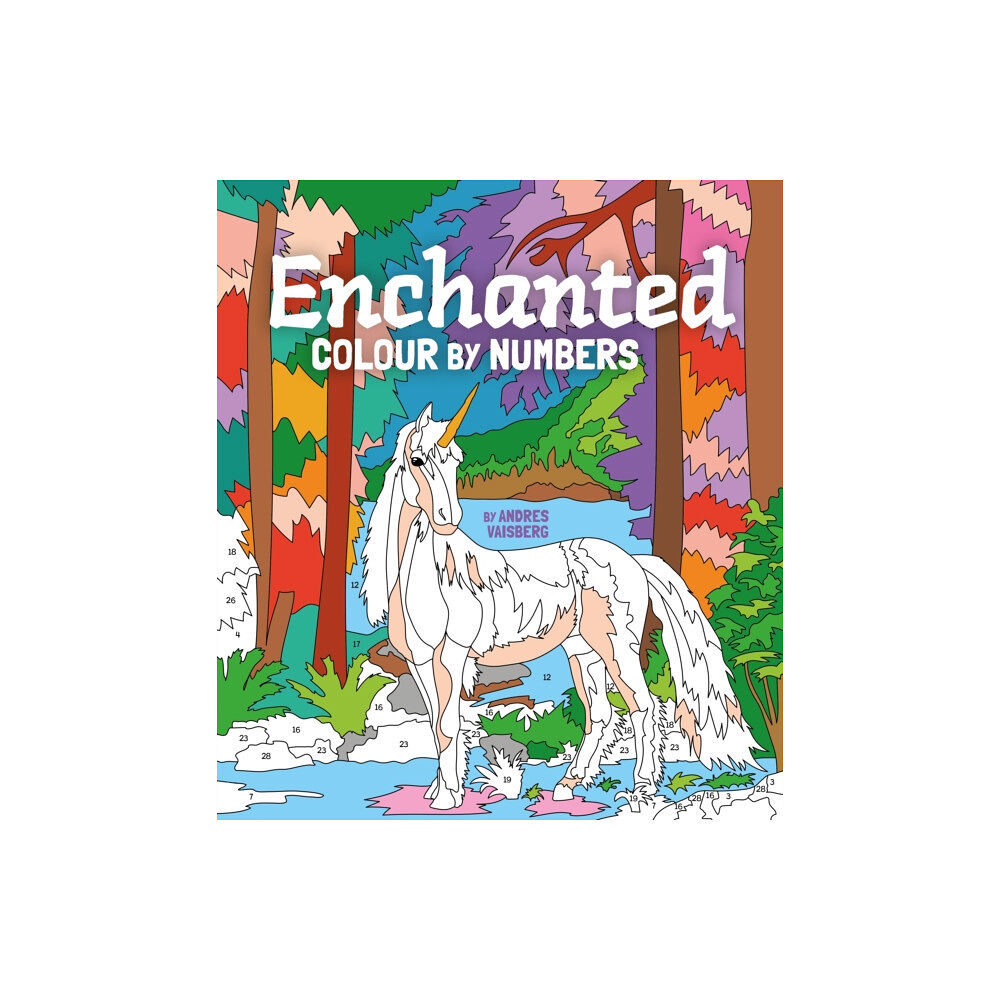 Arcturus publishing ltd Enchanted Colour by Numbers (häftad, eng)