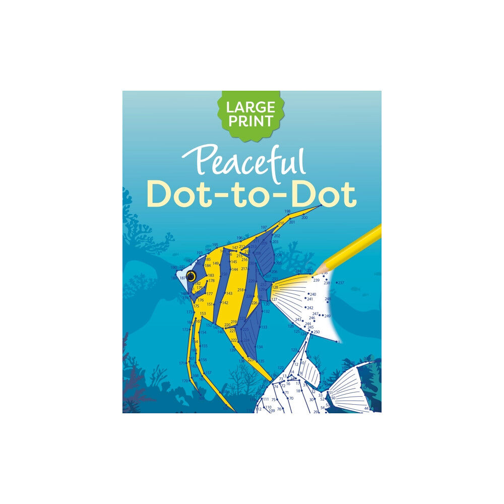 Arcturus publishing ltd Large Print Peaceful Dot-to-Dot (häftad, eng)