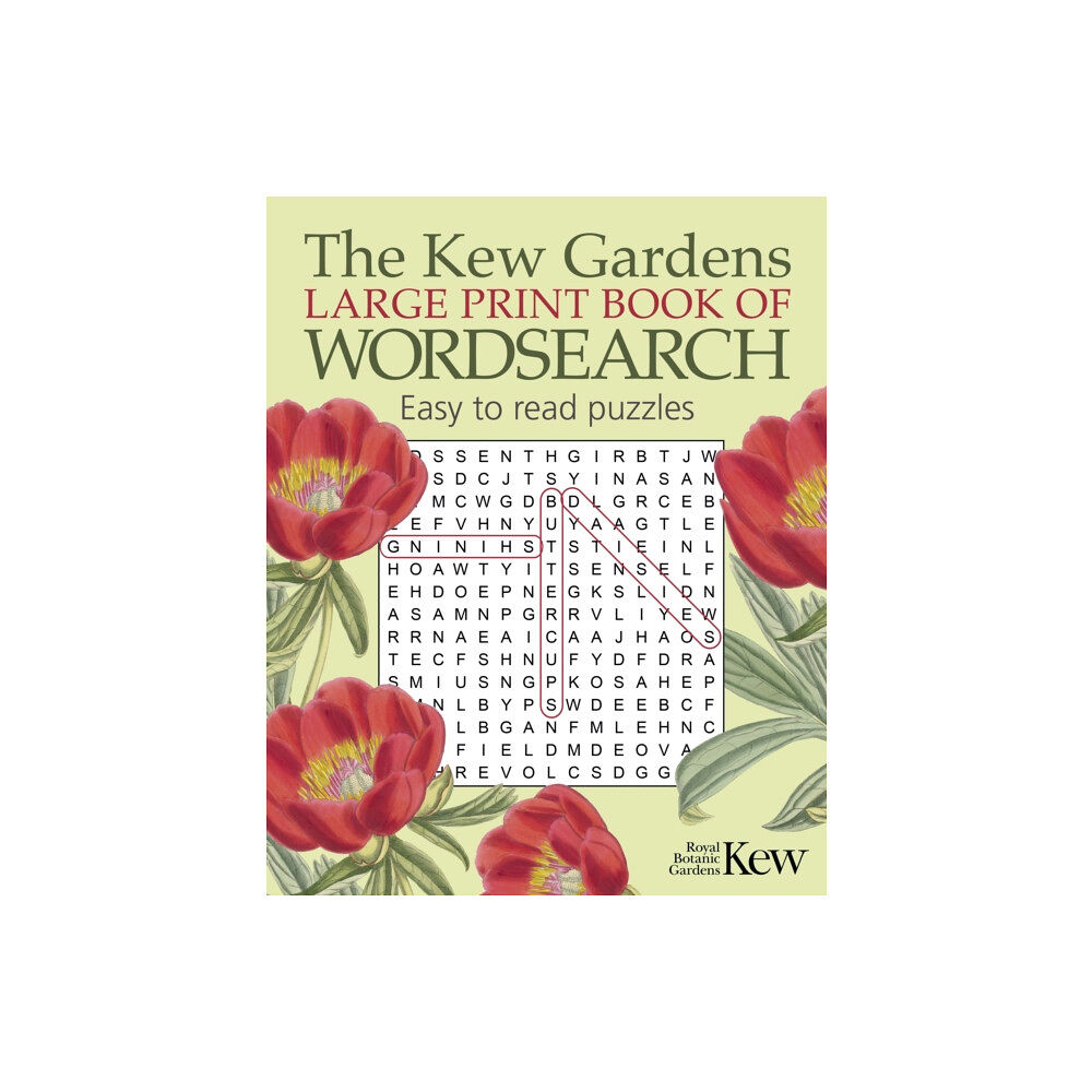 Arcturus publishing ltd The Kew Gardens Large Print Book of Wordsearch (häftad, eng)