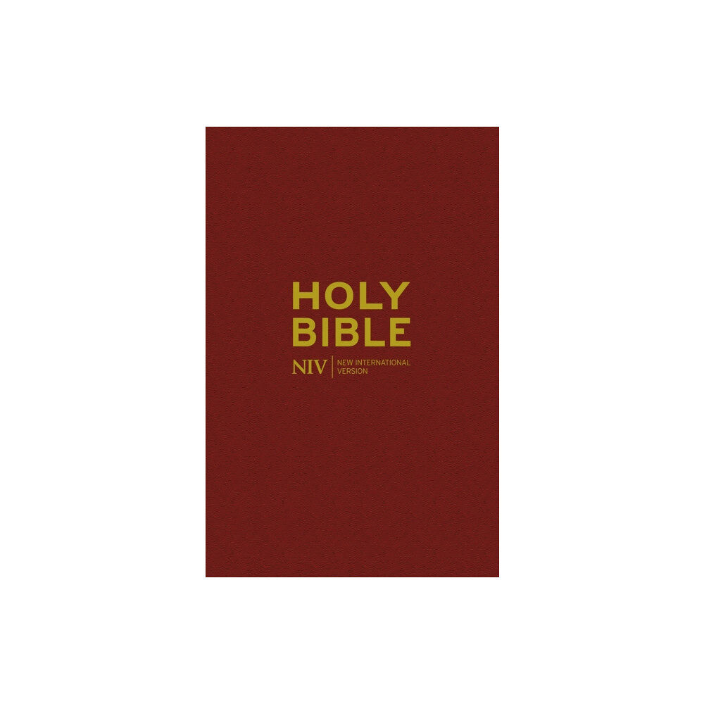 John Murray Press NIV Popular Burgundy Hardback Bible (inbunden, eng)