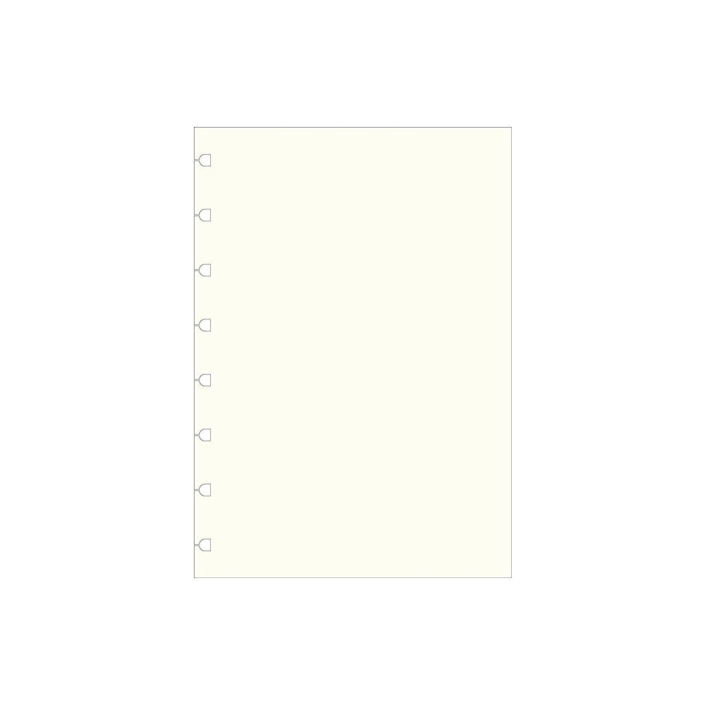 Filofax Filofax A5 Notebook refill - plain paper white
