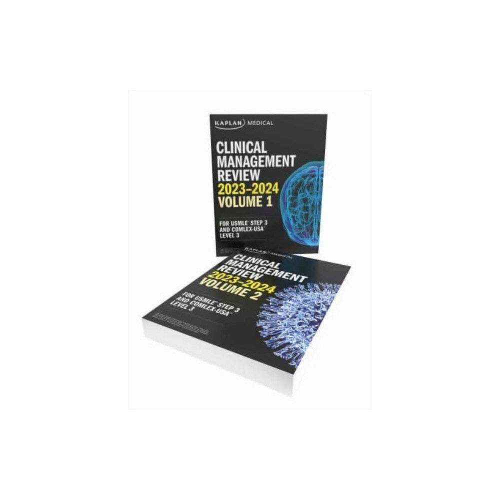 Kaplan AEC Education Clinical Management Complete 2-Book Subject Review 2023-2024 (häftad, eng)