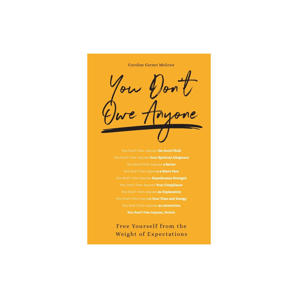 Augsburg Fortress Publishers You Don't Owe Anyone (häftad, eng)