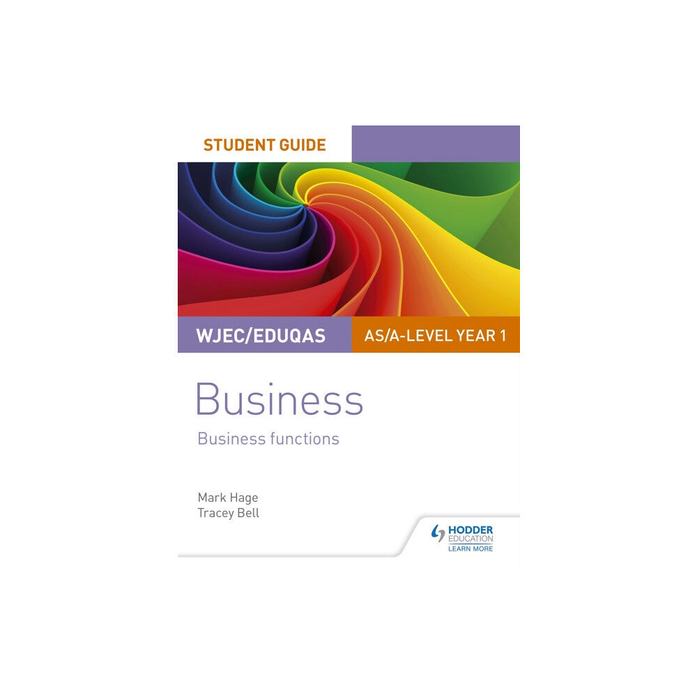 Hachette Learning WJEC/Eduqas AS/A-level Year 1 Business Student Guide 2: Business Functions (häftad, eng)