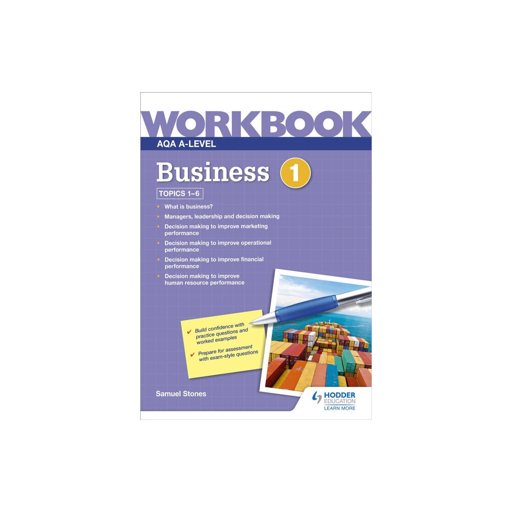 Hachette Learning AQA A-Level Business Workbook 1 (häftad, eng)