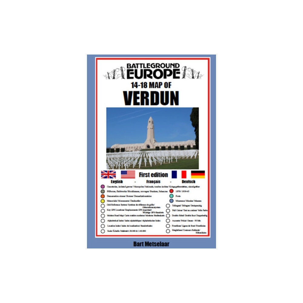 Pen & Sword Books Ltd Verdun (Map) (häftad, eng)