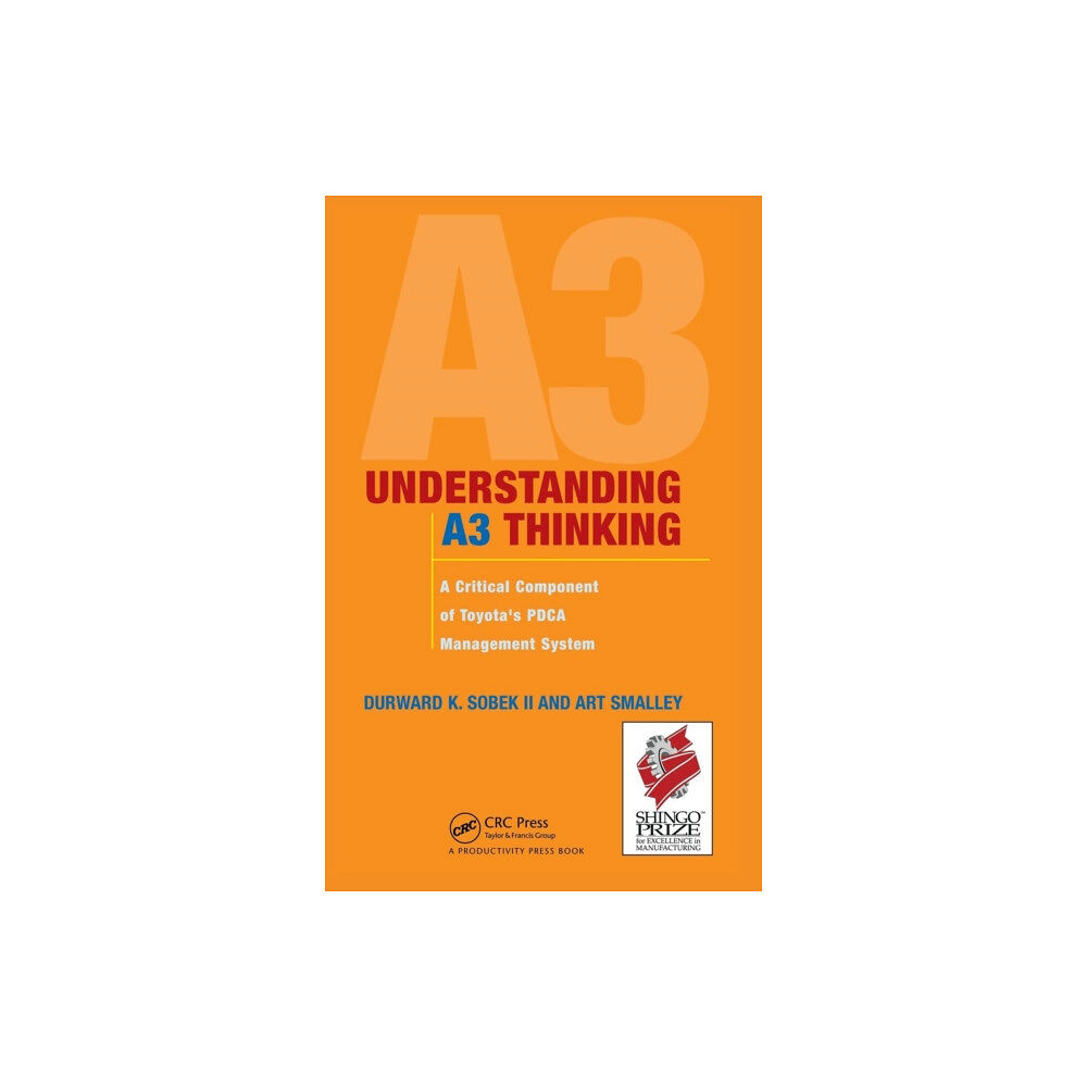 Taylor & francis inc Understanding A3 Thinking (inbunden, eng)