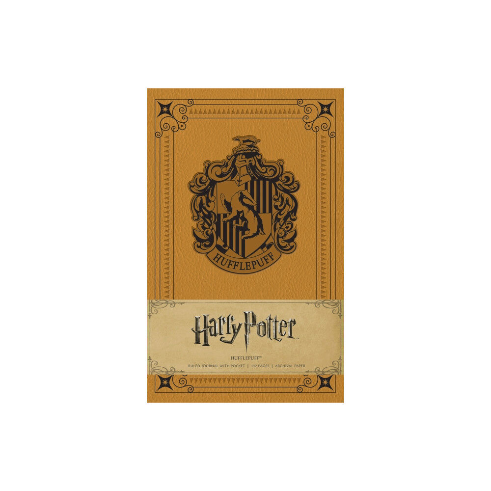 Insight Editions Harry Potter: Hufflepuff Hardcover Ruled Journal (inbunden, eng)