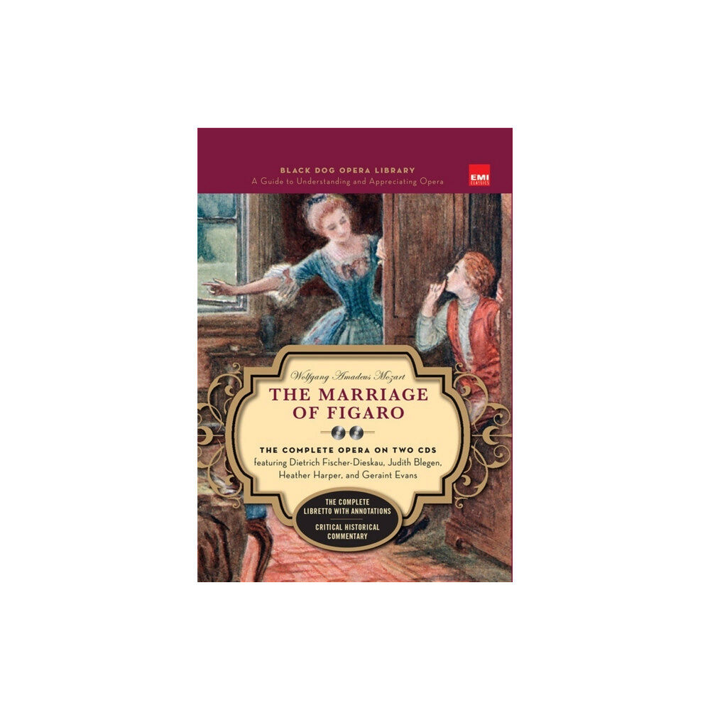 Black Dog & Leventhal Publishers Inc The Marriage Of Figaro (Book And CDs)