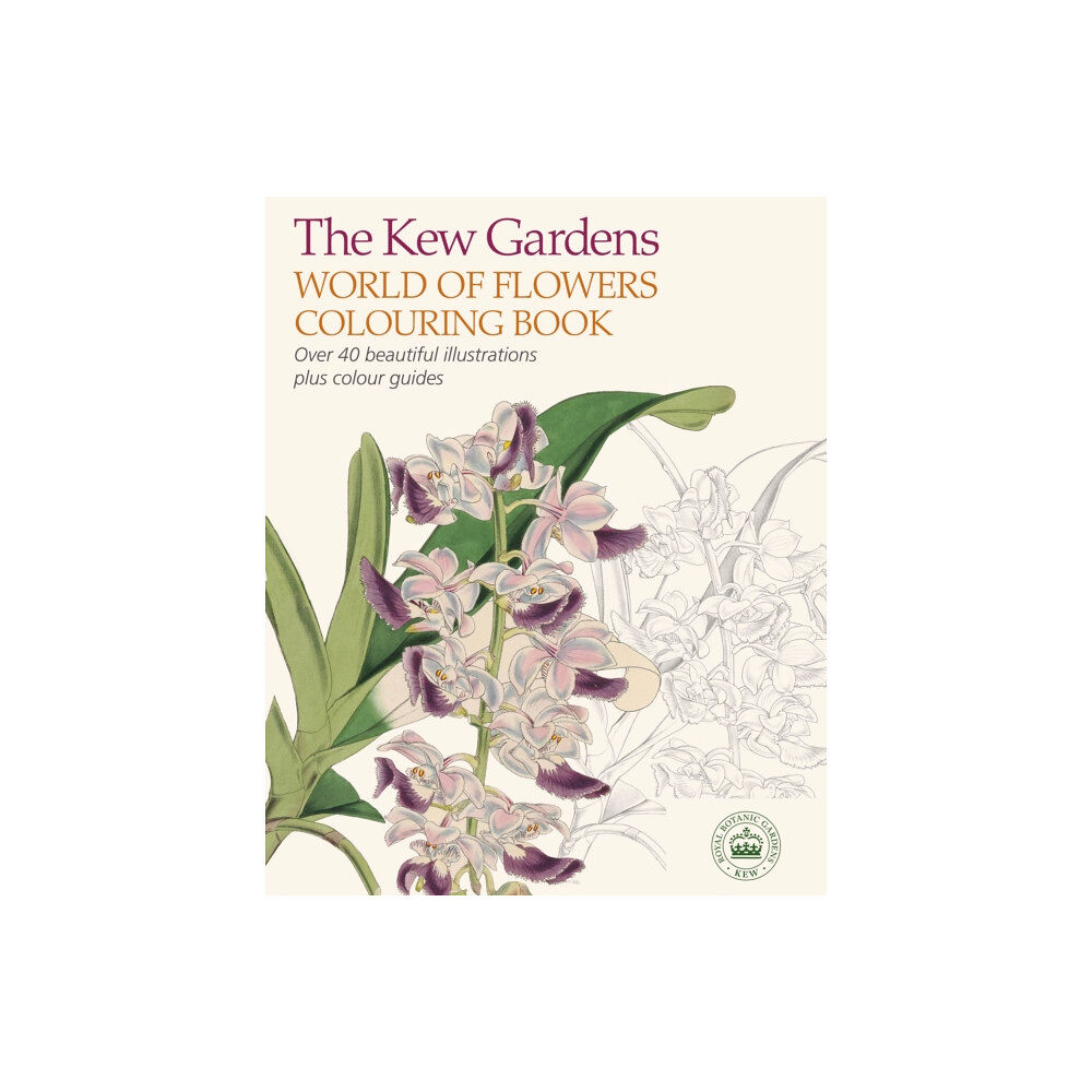 Arcturus publishing ltd The Kew Gardens World of Flowers Colouring Book (häftad, eng)