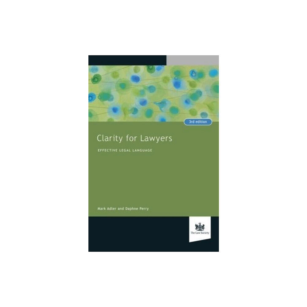 The Law Society Clarity for Lawyers (häftad, eng)