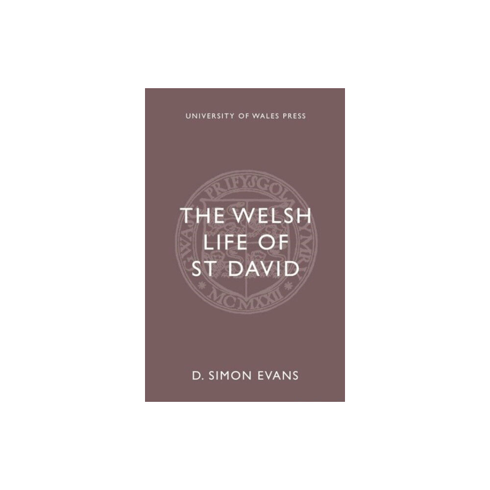 University of wales press The Welsh Life of St David (häftad, eng)