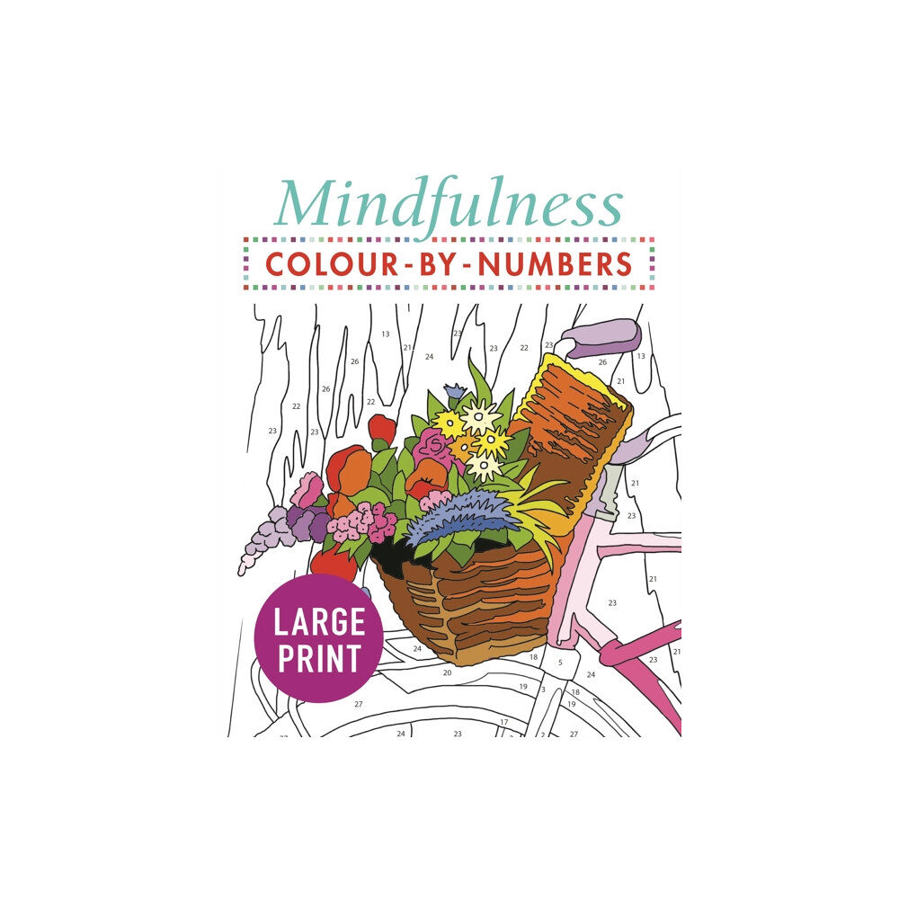 Arcturus publishing ltd Mindfulness Colour-by-Numbers Large Print (häftad, eng)