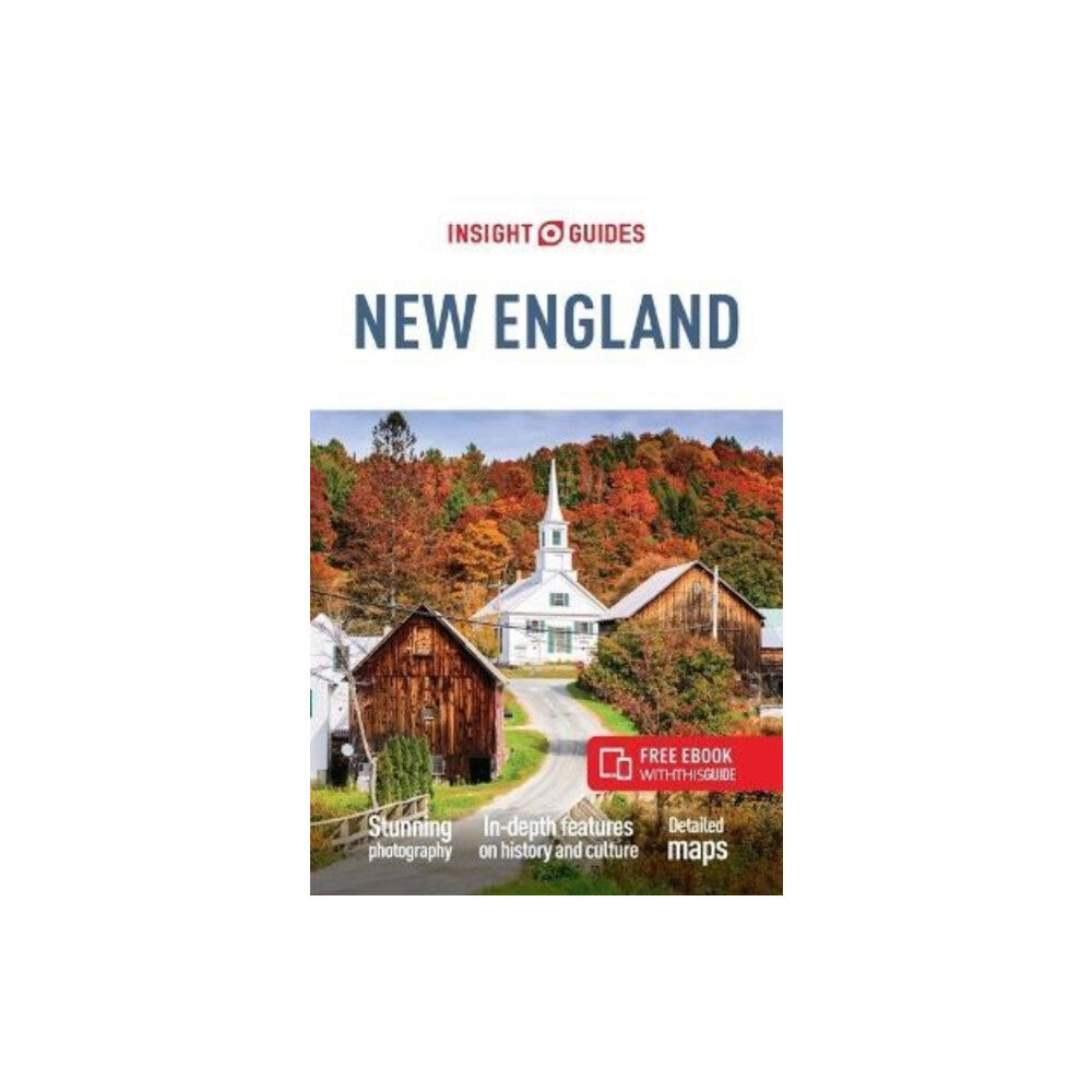APA Publications Insight Guides New England: Travel Guide with eBook (häftad, eng)