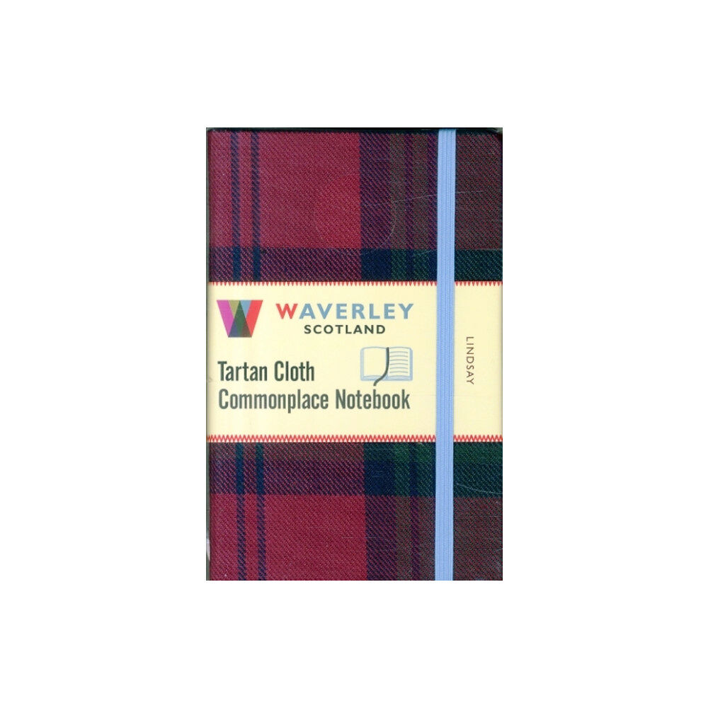 The Gresham Publishing Co. Ltd Waverley (M): Lindsay Tartan Cloth Pocket Commonplace Notebook (inbunden, eng)
