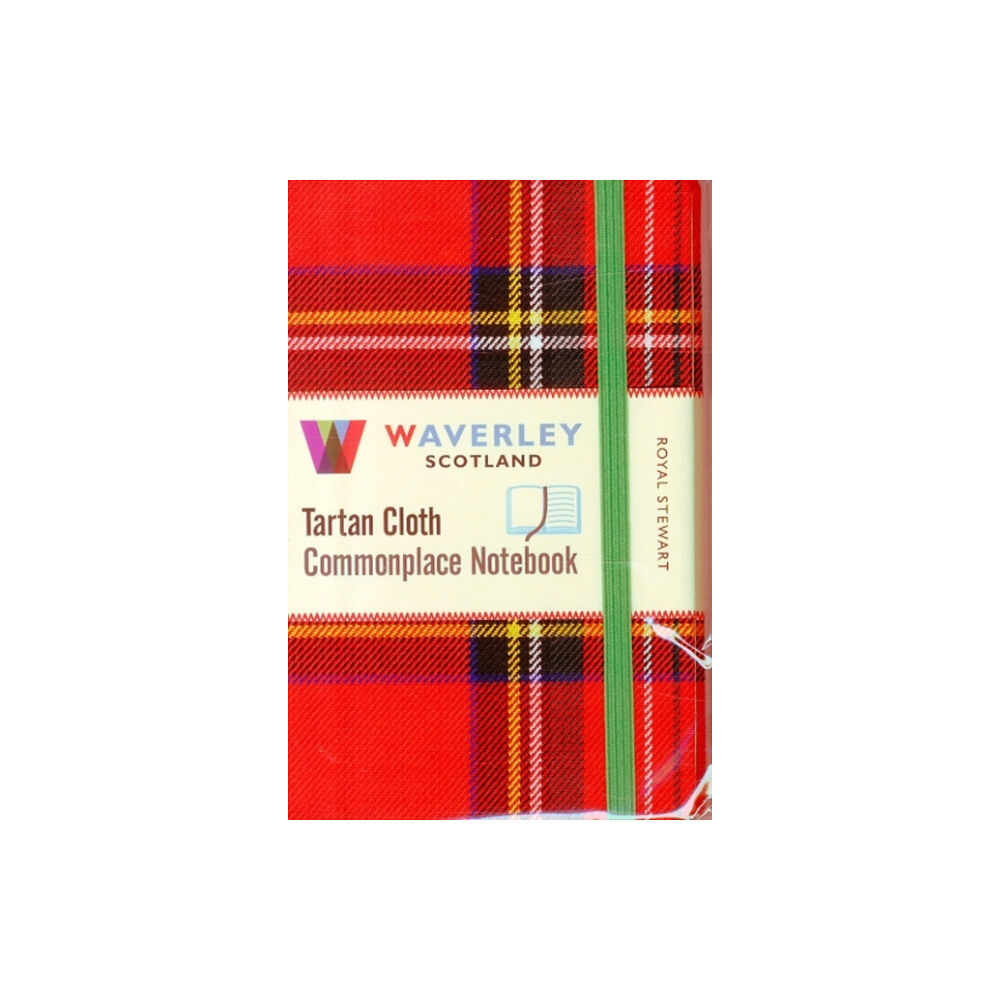 The Gresham Publishing Co. Ltd Waverley (M): Royal Stewart Tartan Cloth Commonplace Notebook (inbunden, eng)