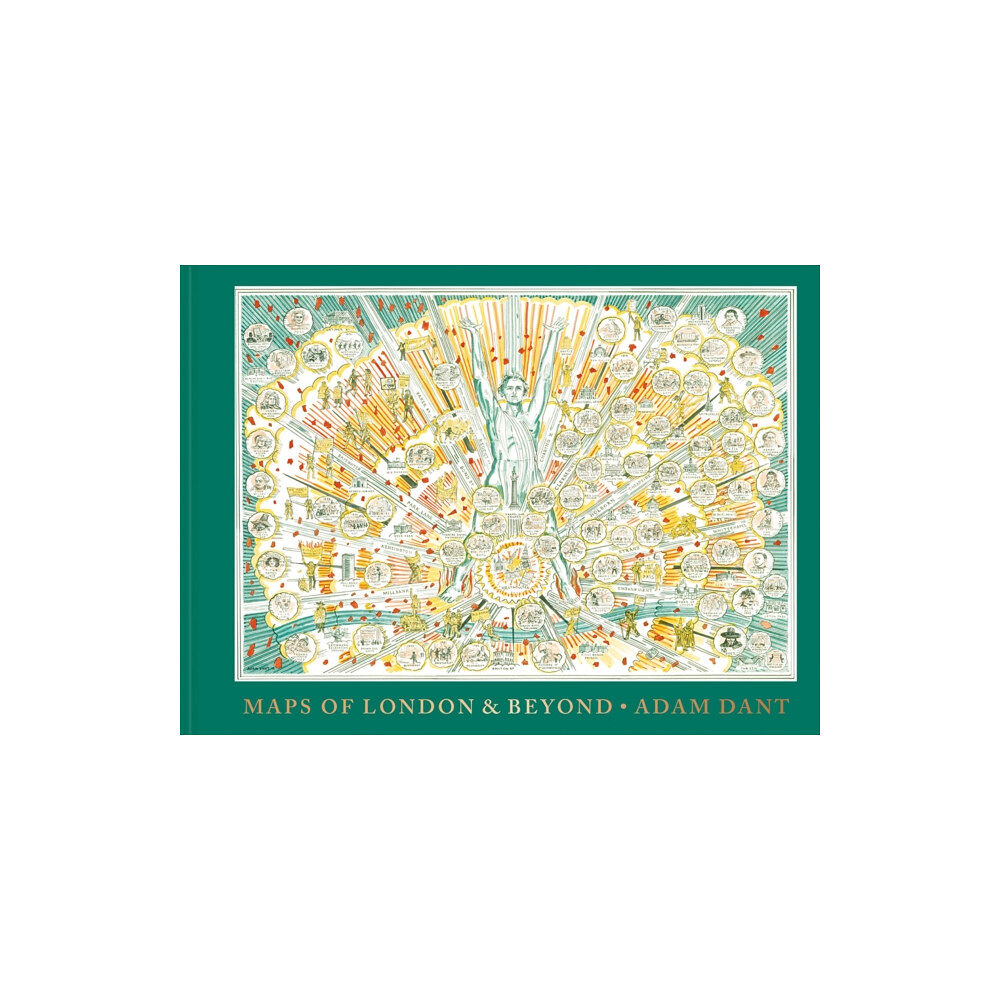 Batsford Maps of London and Beyond (inbunden, eng)