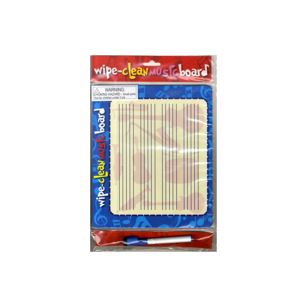 Music Sales Amer Wipe Clean Music Board (häftad, eng)