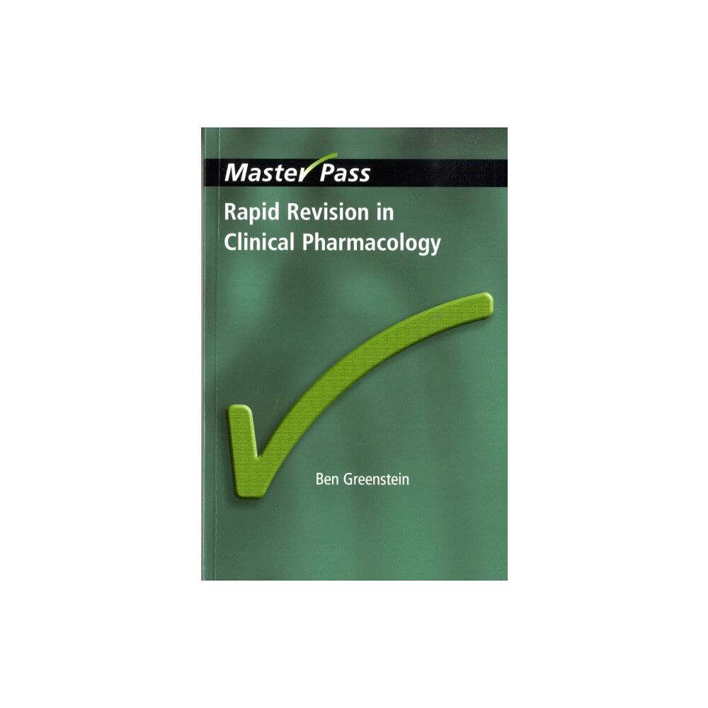 Taylor & francis ltd Rapid Revision in Clinical Pharmacology (häftad, eng)