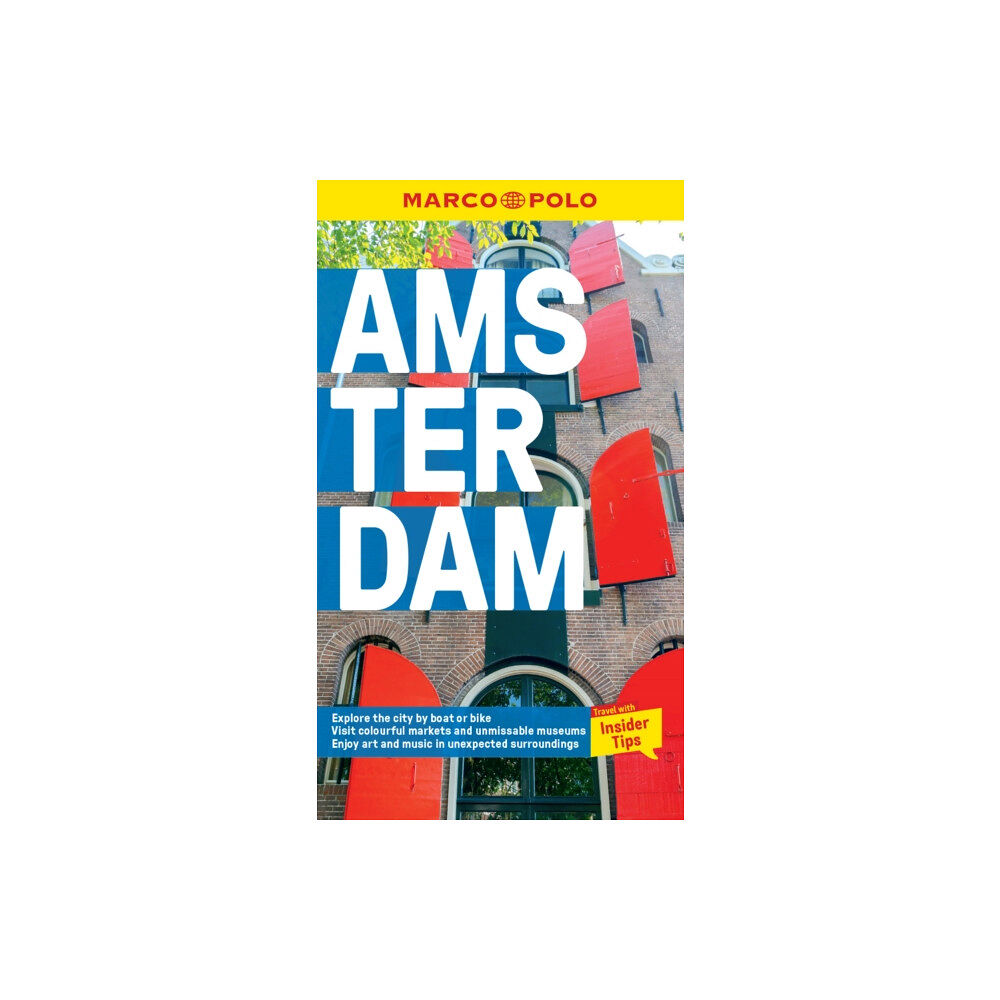 Heartwood Publishing Amsterdam Marco Polo Pocket Travel Guide - with pull out map (häftad, eng)