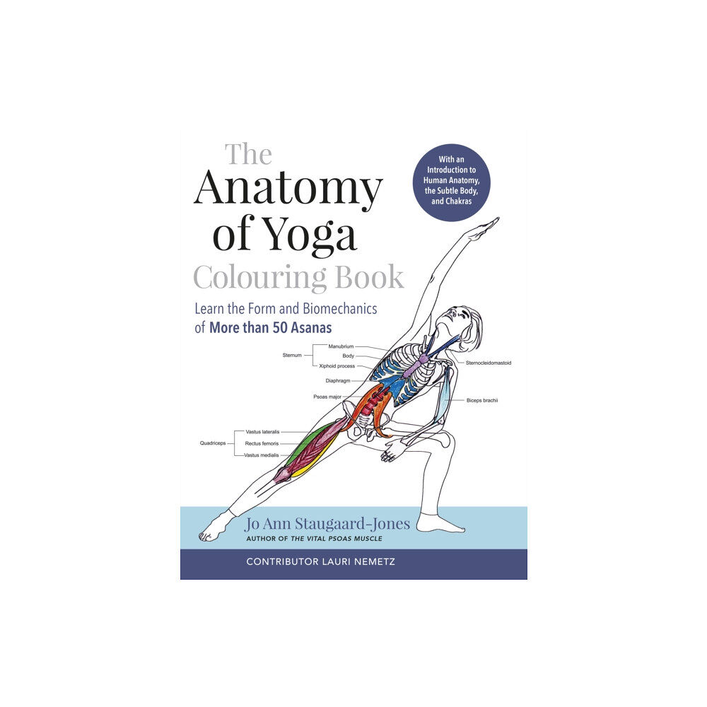 Lotus Publishing Limited The Anatomy of Yoga Colouring Book (häftad, eng)