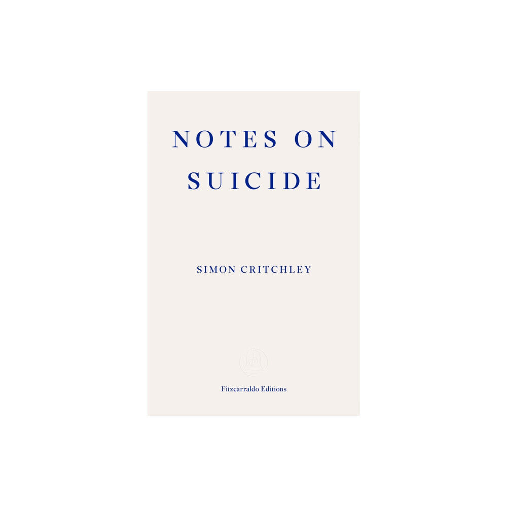 Fitzcarraldo Editions Notes on Suicide (häftad, eng)