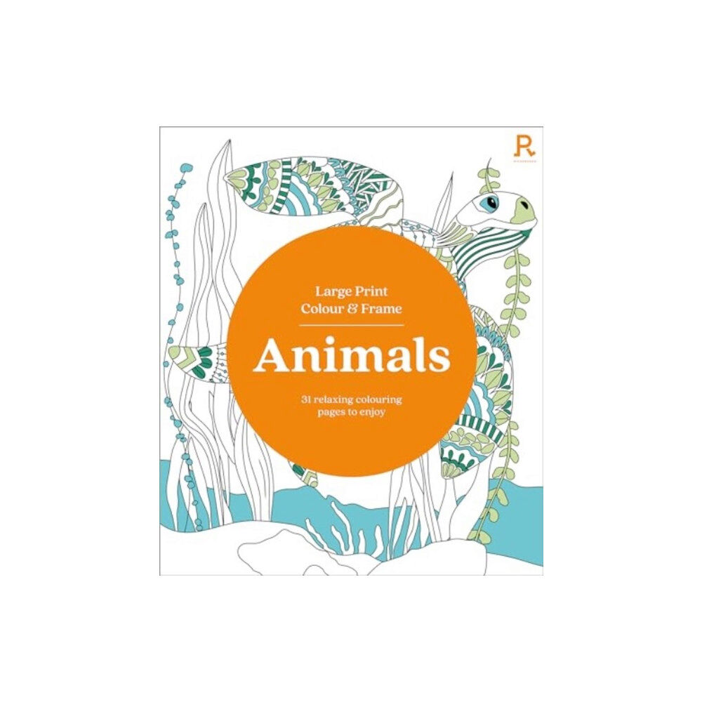 Richardson Publishing Large Print Colour & Frame - Animals (häftad, eng)