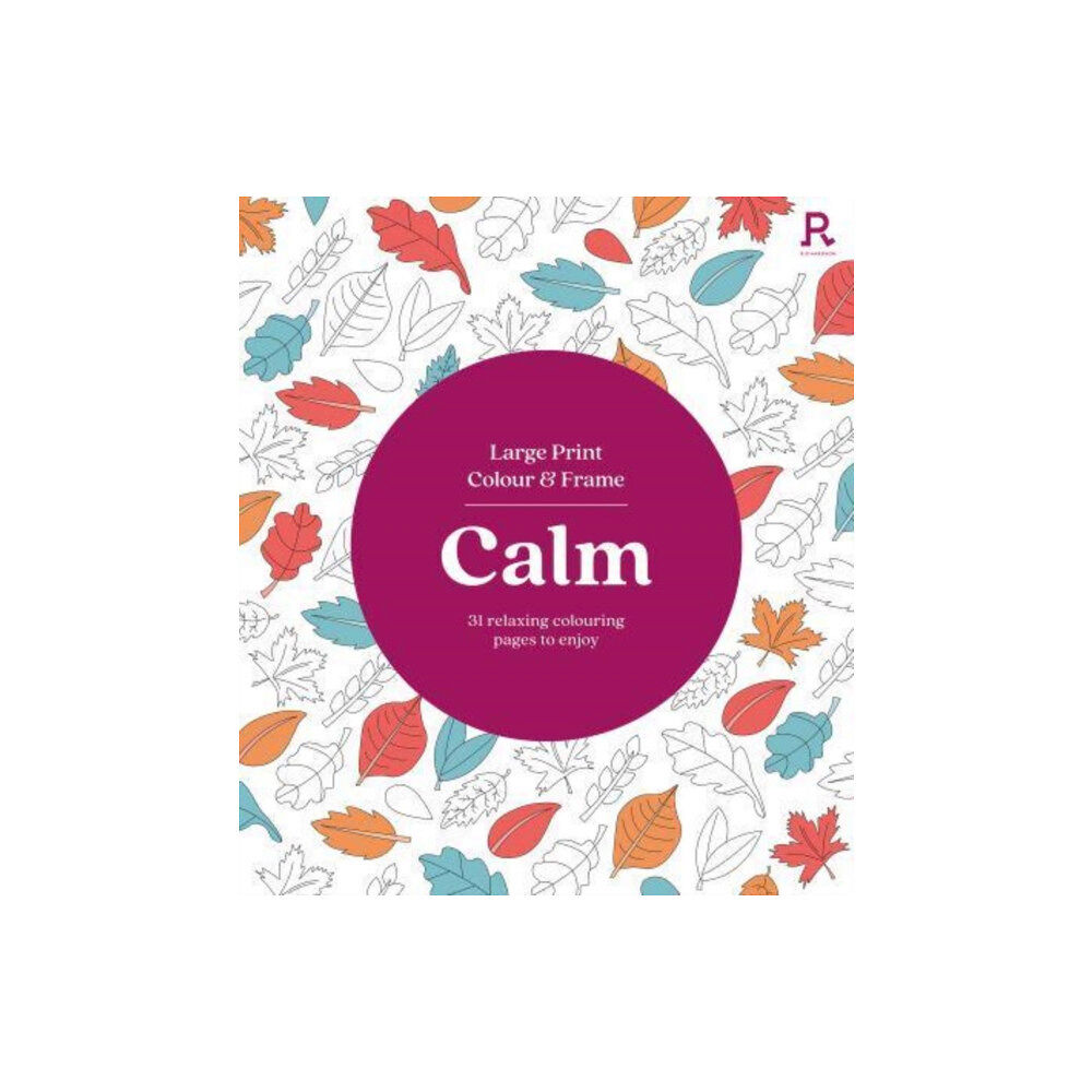 Richardson Publishing Large Print Colour & Frame - Calm (häftad, eng)