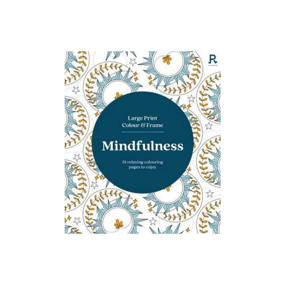 Richardson Publishing Large Print Colour & Frame - Mindfulness (häftad, eng)