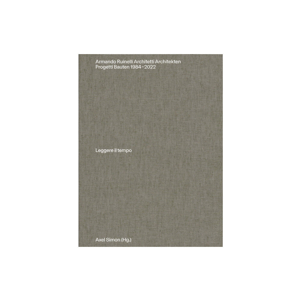 Park Books Armando Ruinelli Architetti (häftad, ger)