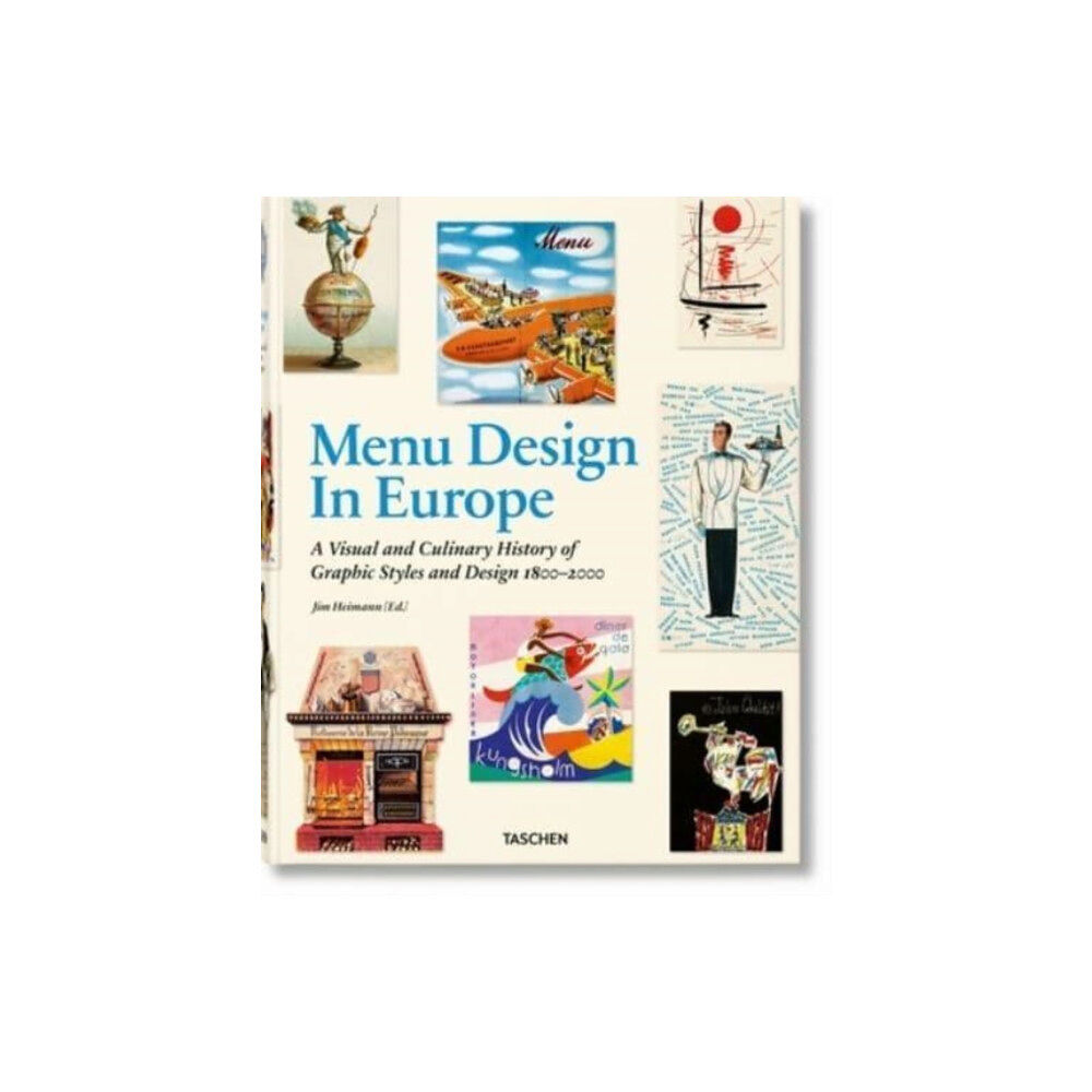 Taschen GmbH Menu Design in Europe (inbunden, eng)