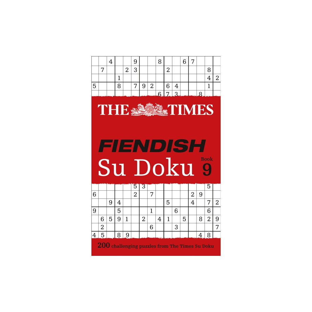HarperCollins Publishers The Times Fiendish Su Doku Book 9 (häftad, eng)