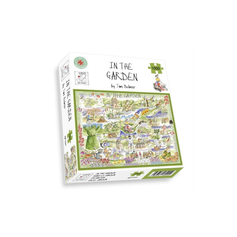 ALL JIGSAW PUZZLES Tim Bulmer's In The Garden Jigsaw 1000 Piece Puzzle