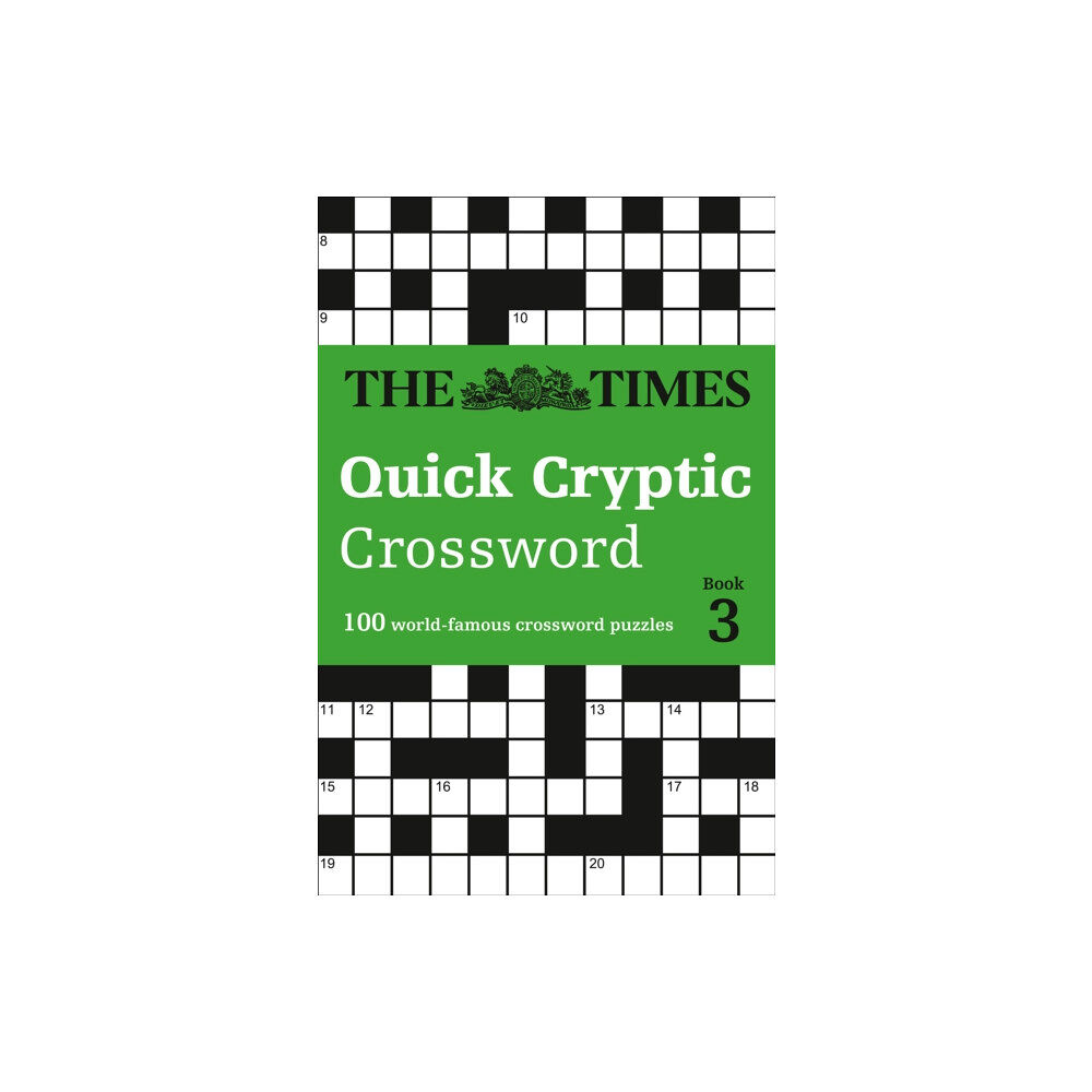HarperCollins Publishers The Times Quick Cryptic Crossword Book 3 (häftad, eng)