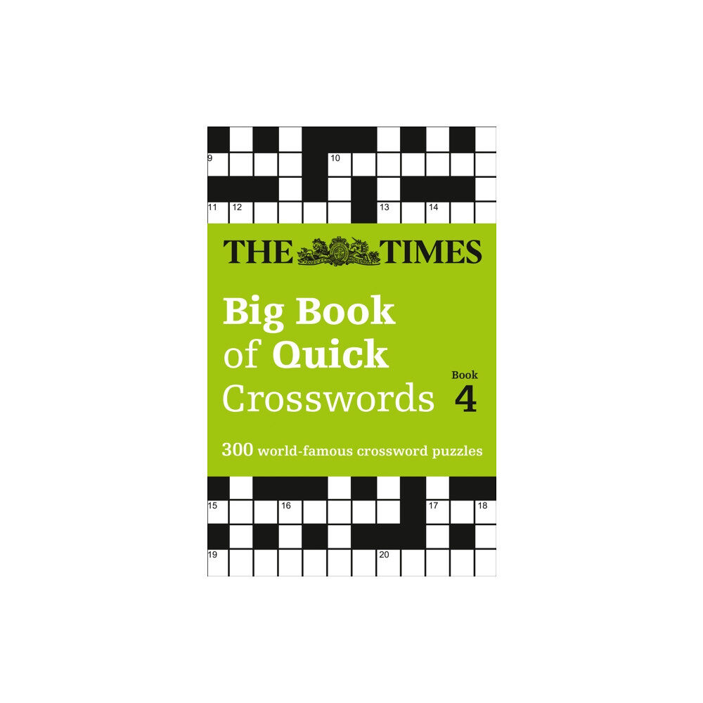 HarperCollins Publishers The Times Big Book of Quick Crosswords 4 (häftad, eng)
