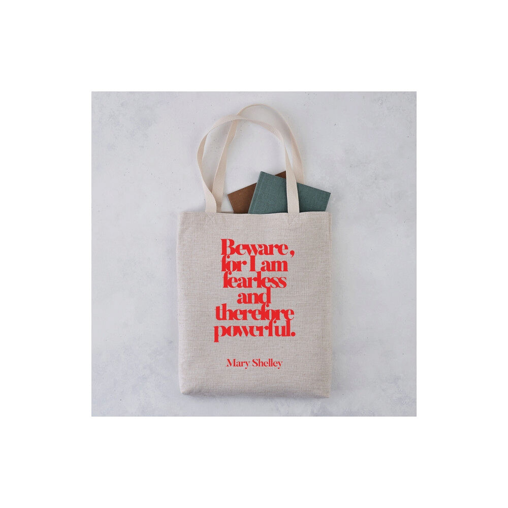 BOOKISHLY Tote Bag - Beware For I Am Fearless