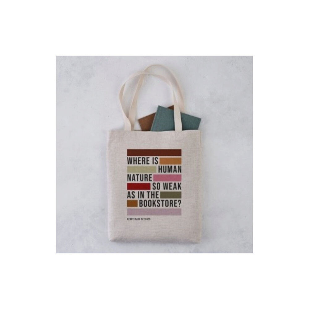 BOOKISHLY Tote Bag - "Where Is Human Nature So Weak as in the Bookstore?"
