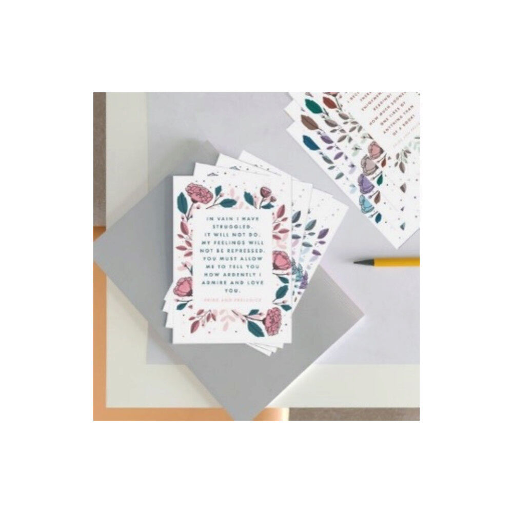 BOOKISHLY Jane Austen Quotes - 12 Postcard Set