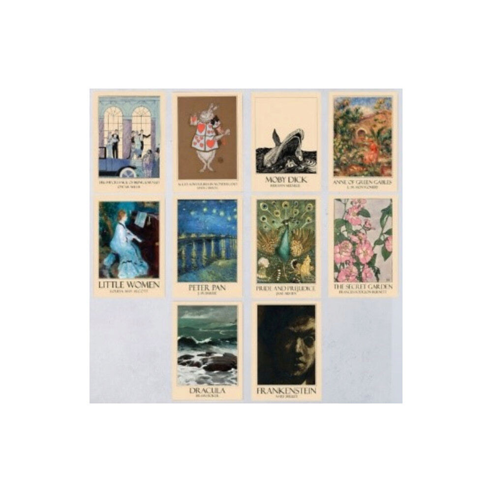 BOOKISHLY Literary Art - 10 Postcards