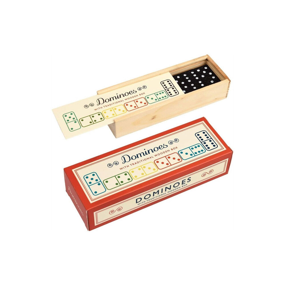 REX LONDON Wooden box of dominoes