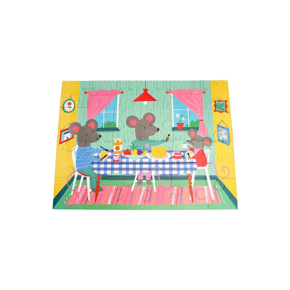 REX LONDON Floor puzzle - Mouse in a House