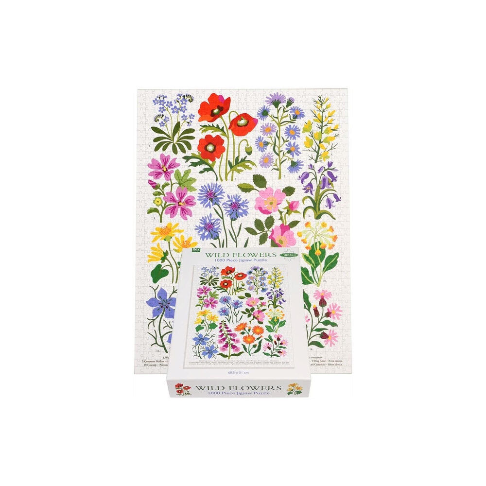 REX LONDON Jigsaw puzzle (1000 pieces) - Wild Flowers
