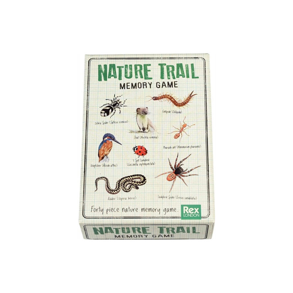 REX LONDON Memory game (40 pieces) - Nature Trail