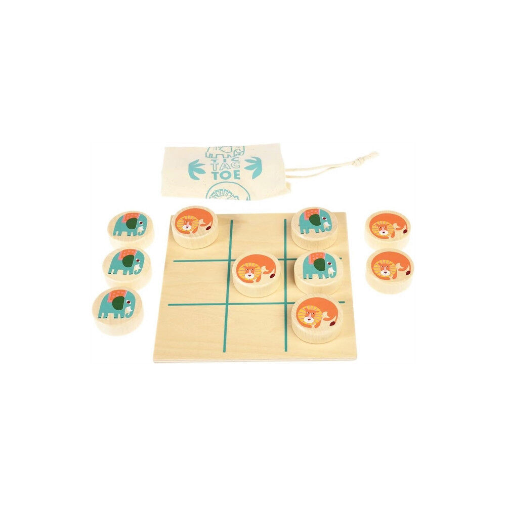 REX LONDON Wooden tic-tac-toe - Wild Wonders
