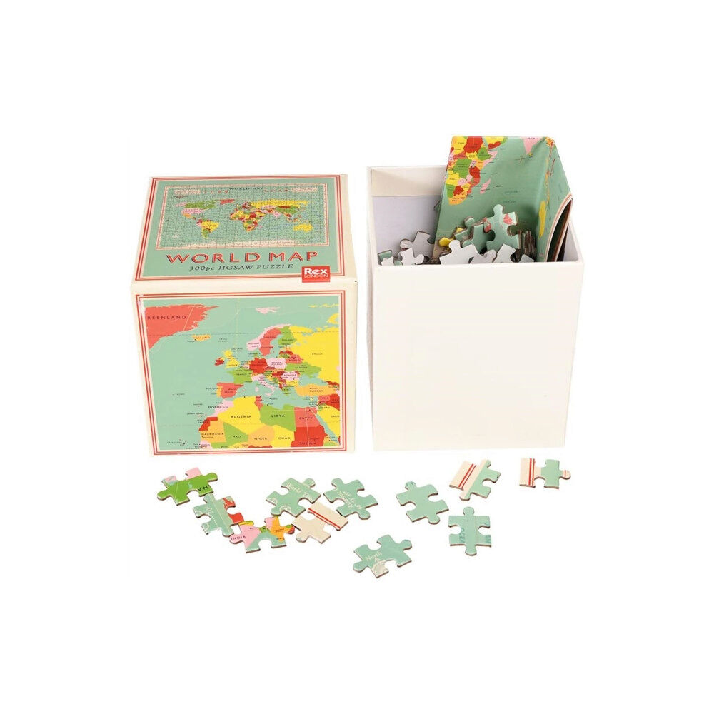 REX LONDON Jigsaw puzzle (300 pieces) - World Map