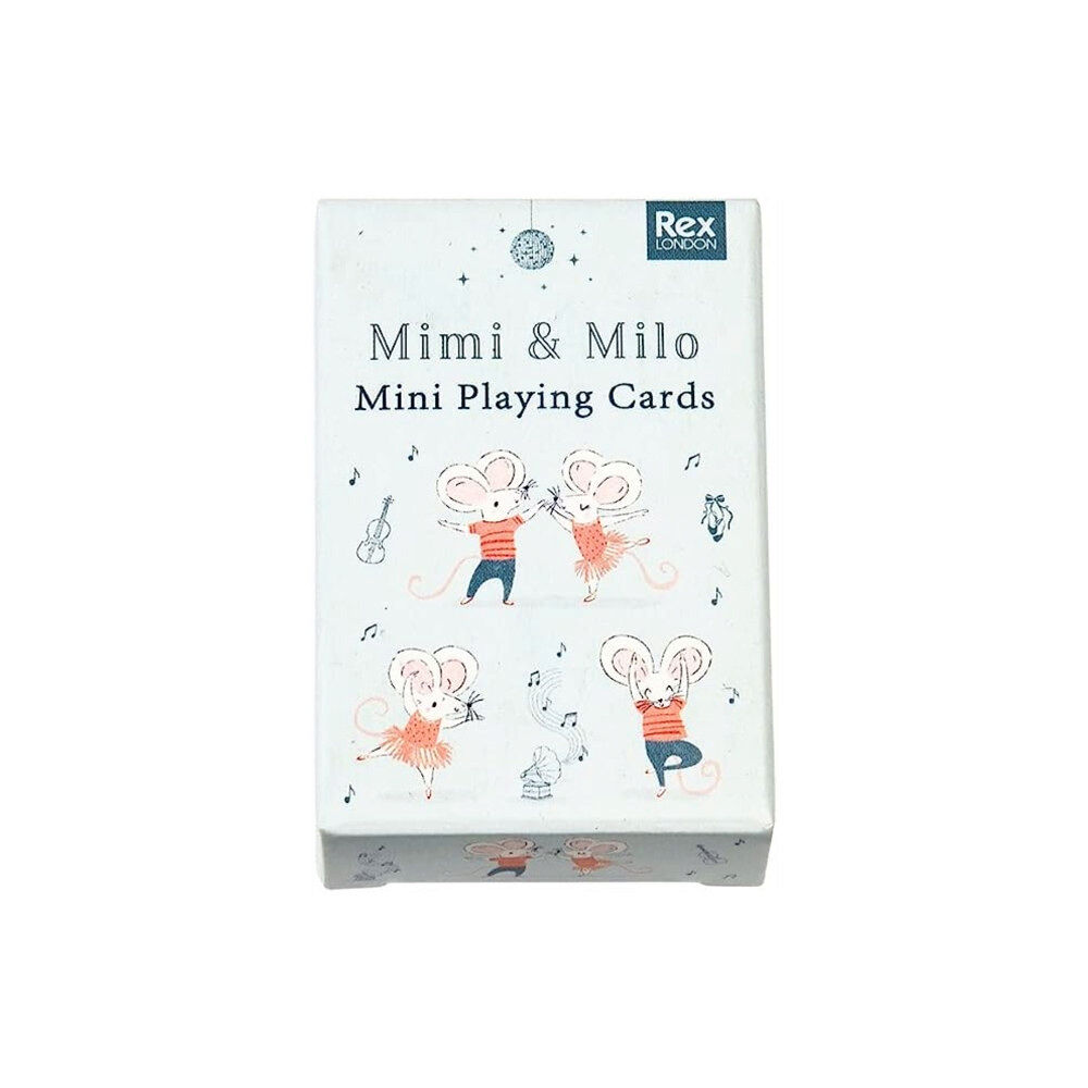 REX LONDON Mini playing cards - Mimi and Milo