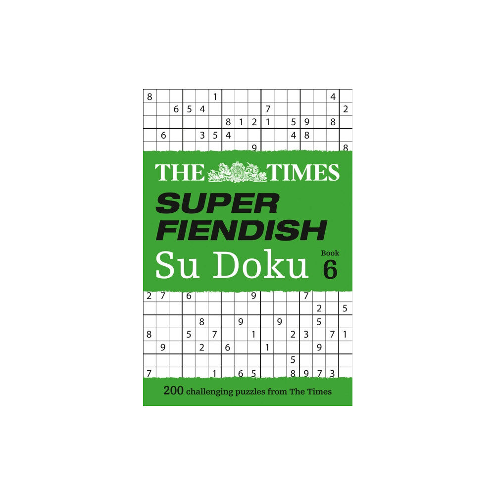 HarperCollins Publishers The Times Super Fiendish Su Doku Book 6 (häftad, eng)