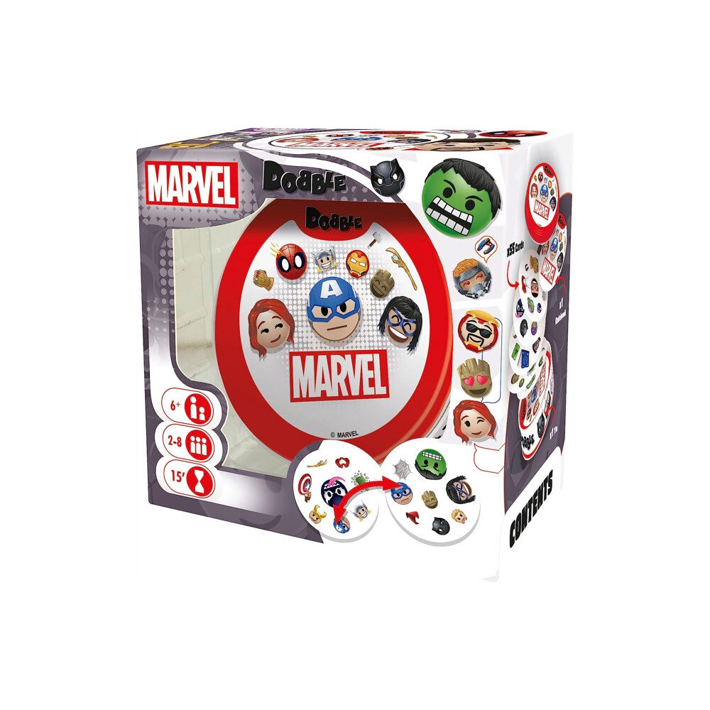 Asmodee Dobble Marvel Emoji Game