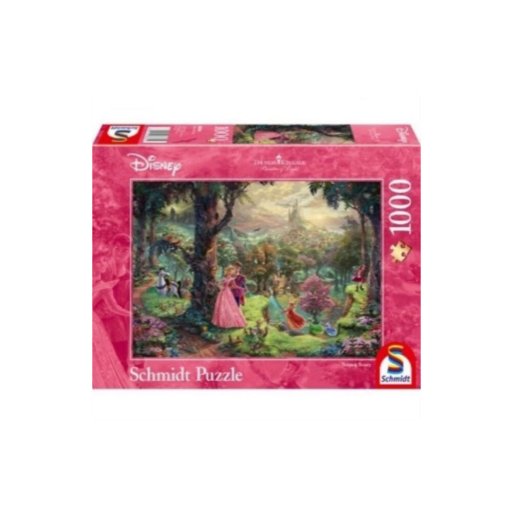 Asmodee Disney - Sleeping Beauty by Thomas Kinkade 1000 Piece Schmidt Puzzle