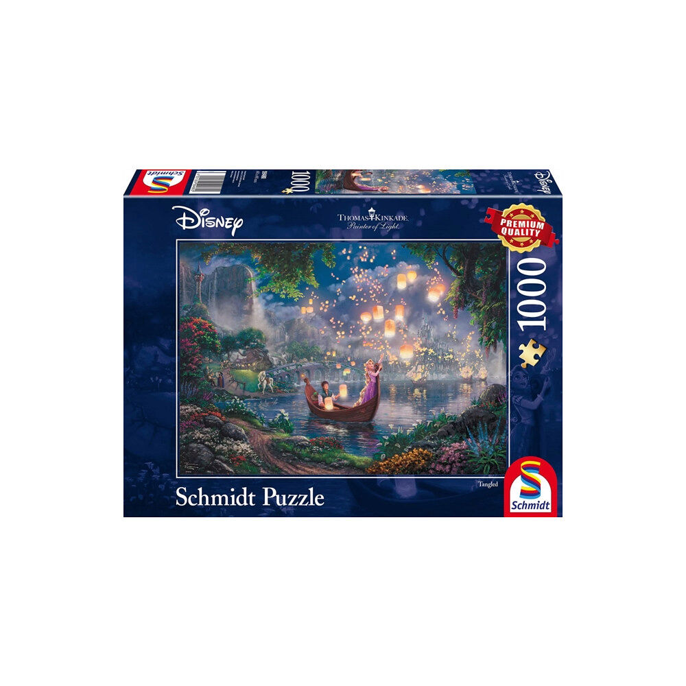 Asmodee Disney - Tangled by Thomas Kinkade 1000 Piece Schmidt Puzzle